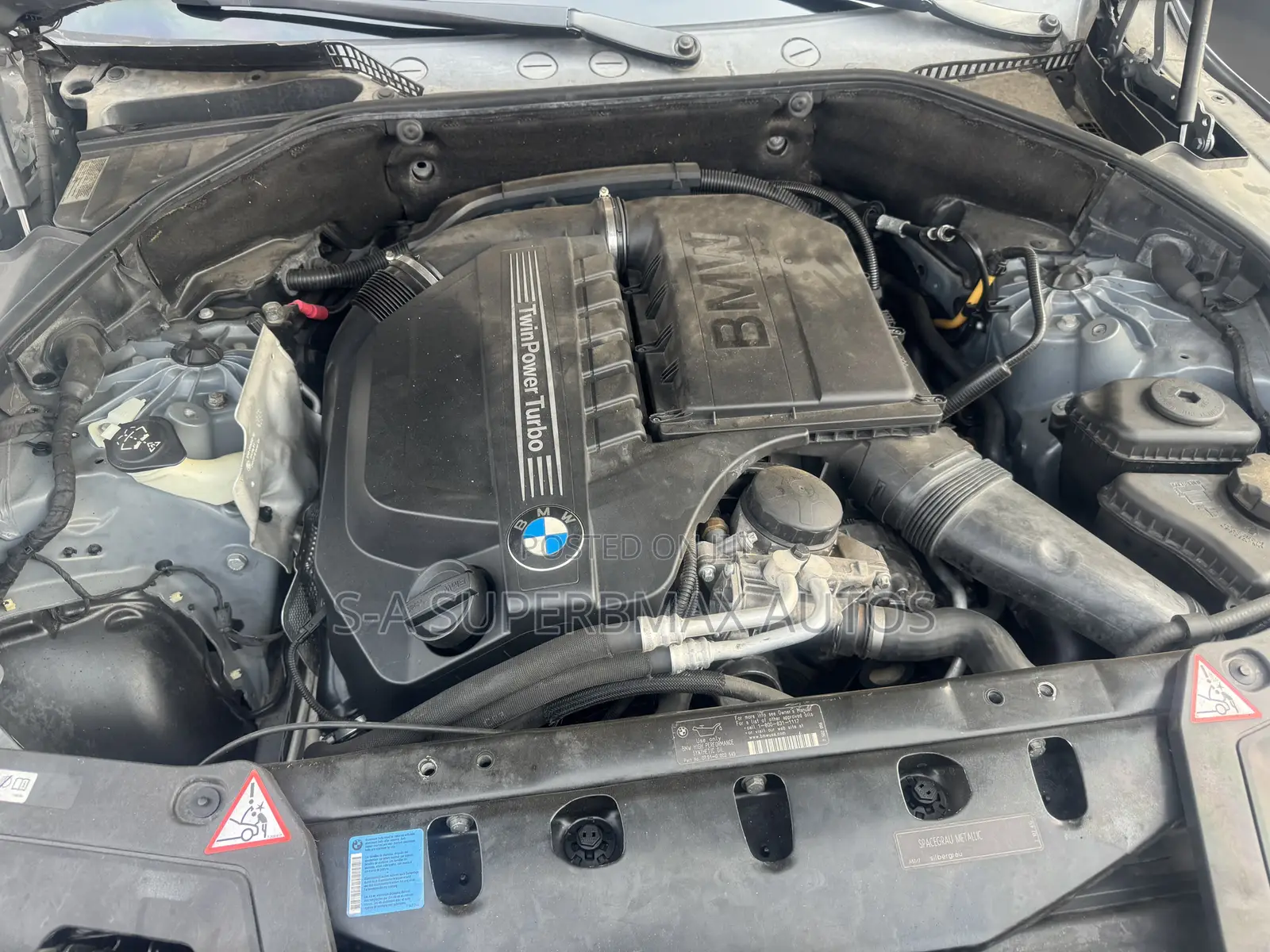 BMW 550i 2012 Gray
