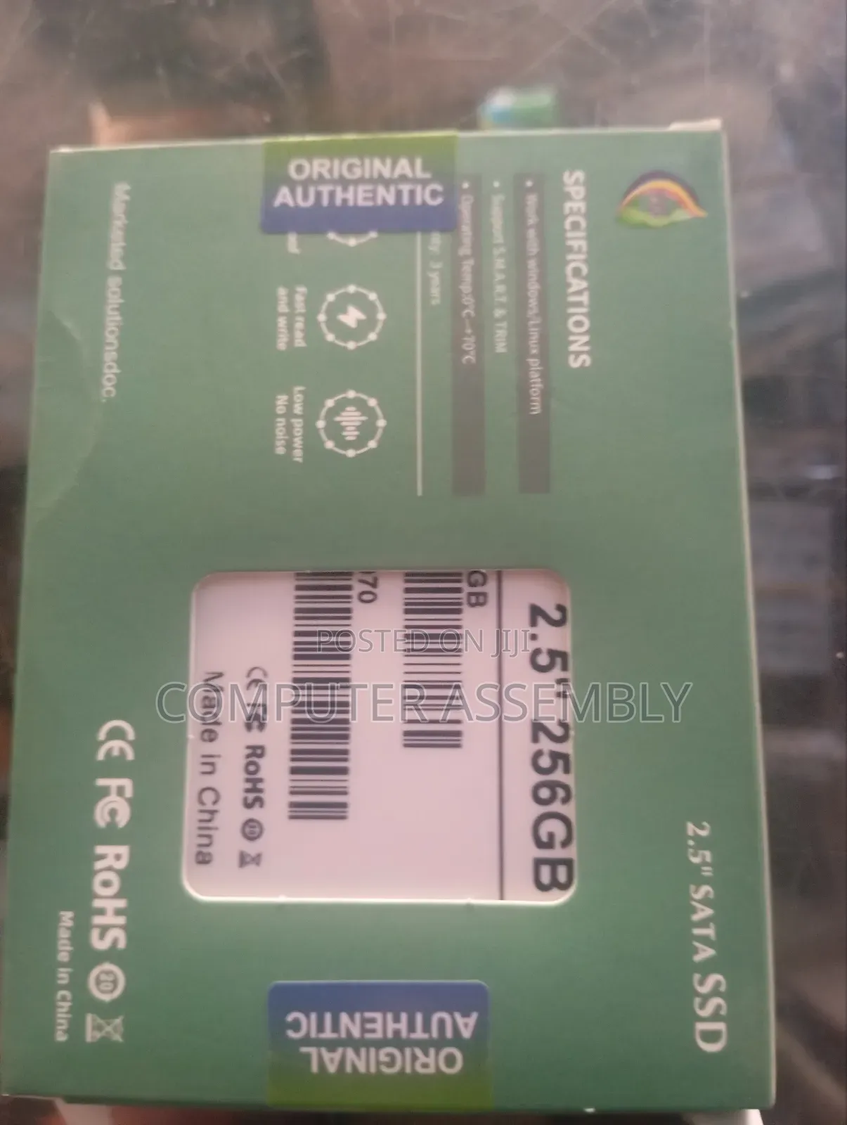 Doc 256gb Sata SSD for Laptop