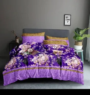 6by6 Duvet Bedsheet and 4 Pillowcase
