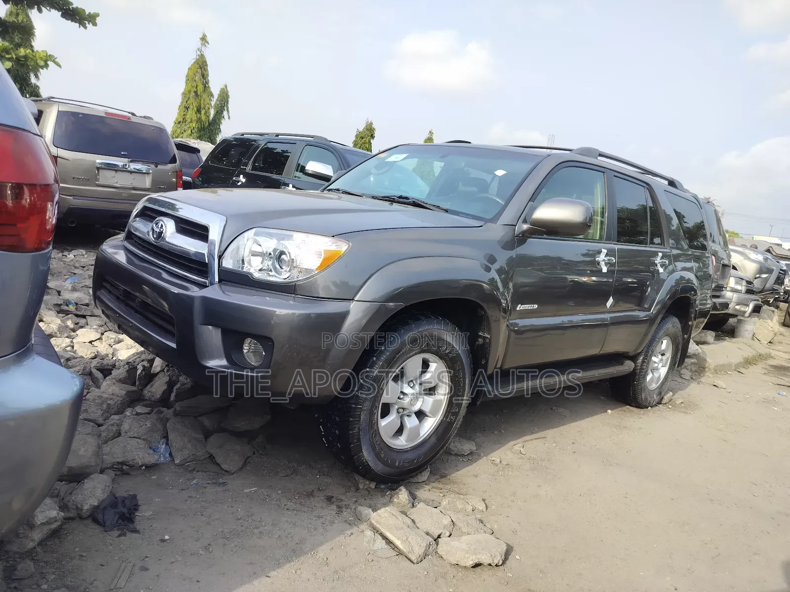 Toyota 4-Runner Limited 2008 Gray