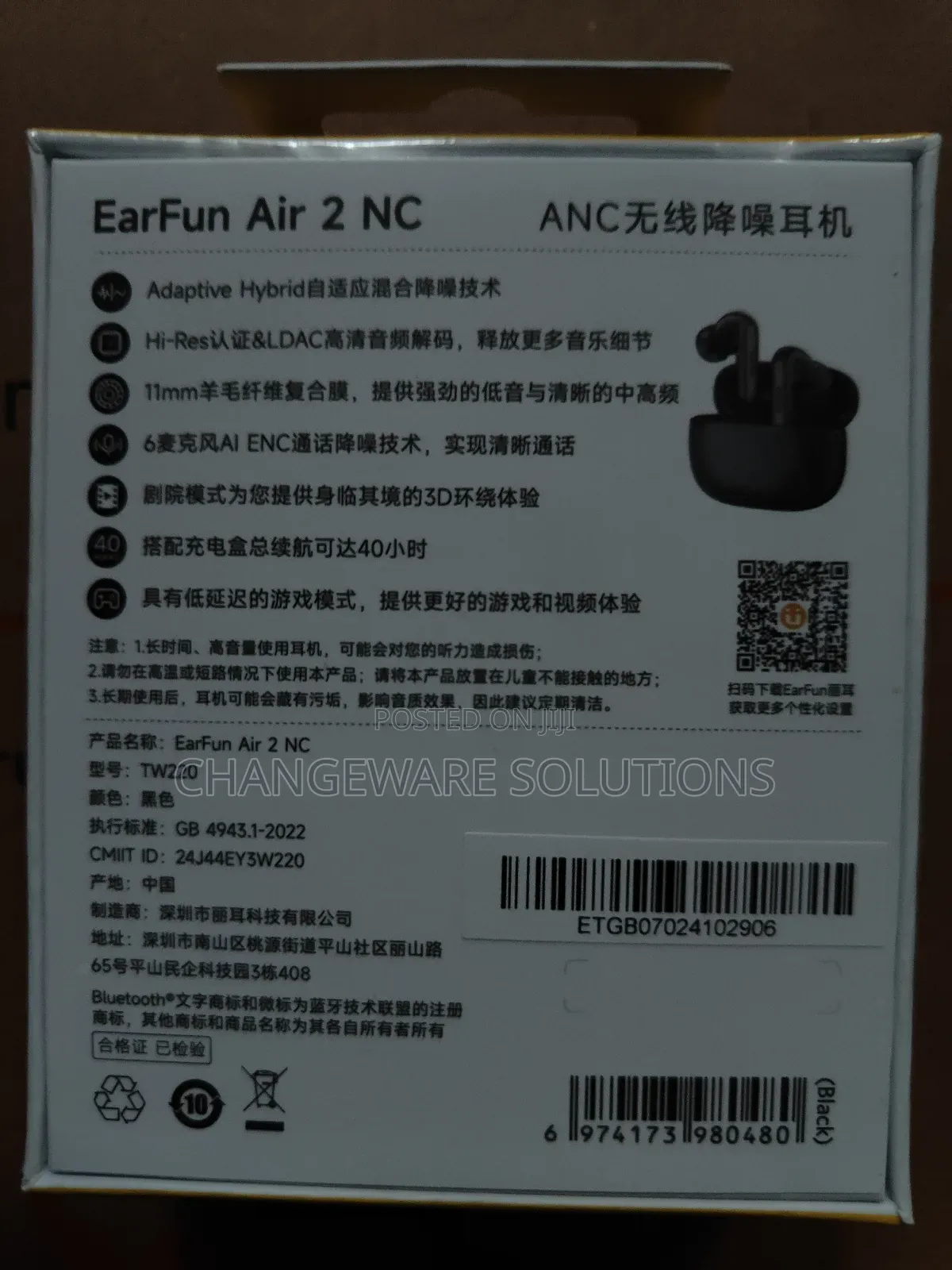 Earfun Air 2 Nc Earbuds