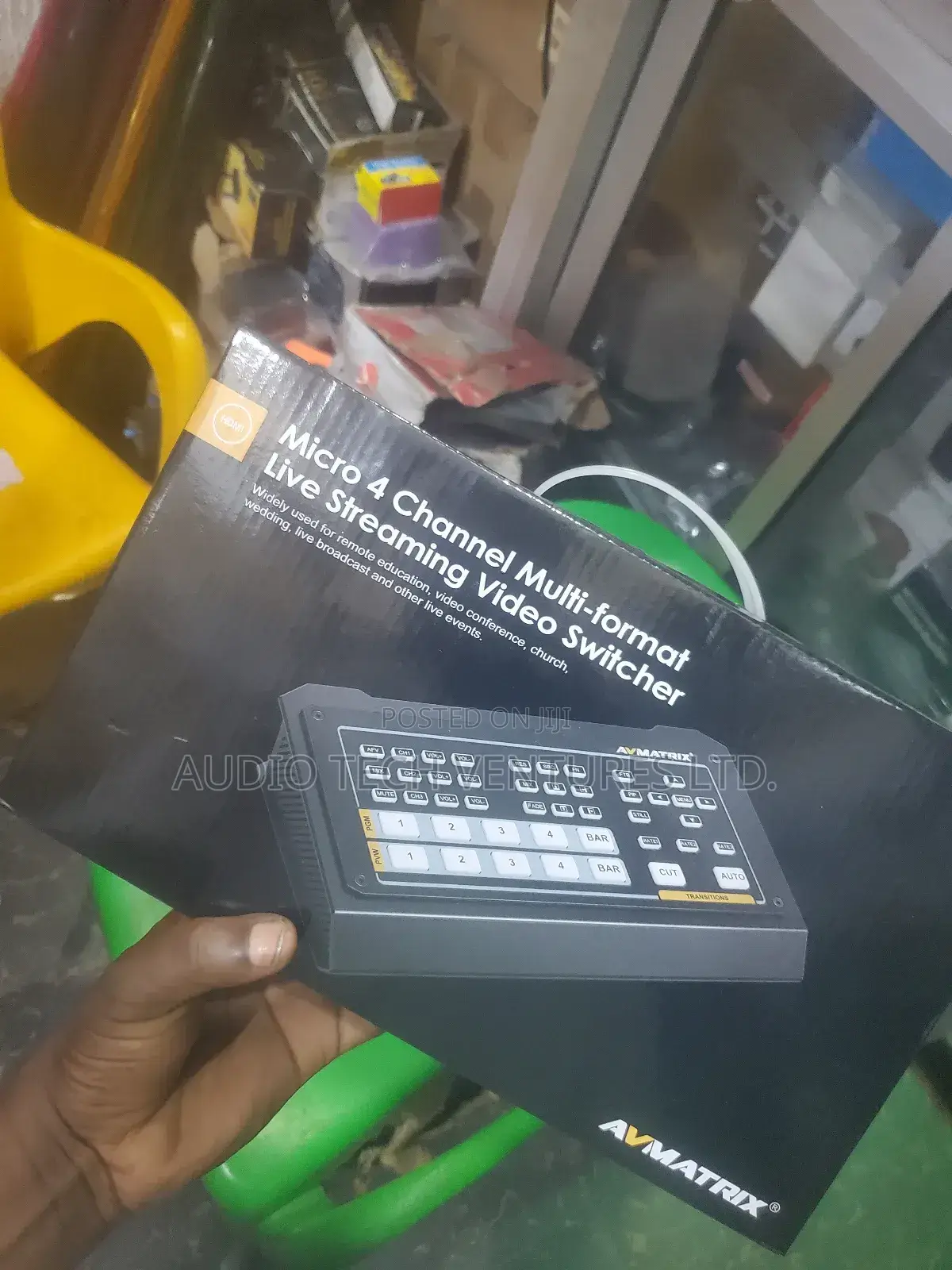 AVMATRIX MICRO 4 CHANNEL MULTI Formatlive Streaming Video