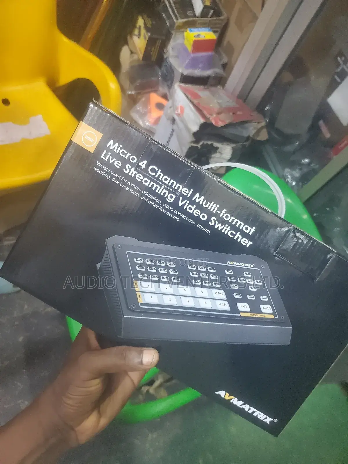 AVMATRIX MICRO 4 CHANNEL MULTI Formatlive Streaming Video