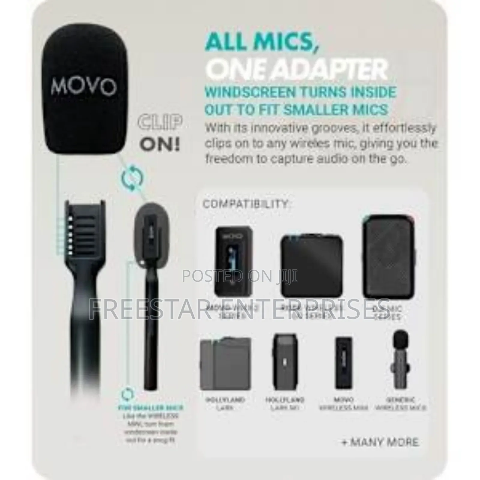 Wireless Microphone Adaptor Microphone Handle Mount
