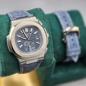 The Denim-Toned Nautilus Chronograph 5980g