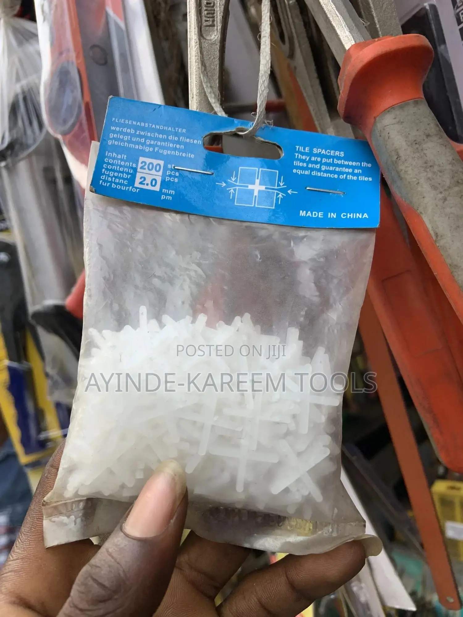 Tile Spacer 3.0mm(200pcs)