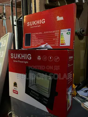 Solar Floodlight 500watts Sukhig