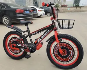 Red Gv Sport Fat Tyre Bike