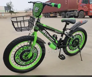 Fat Tyre Green Bike