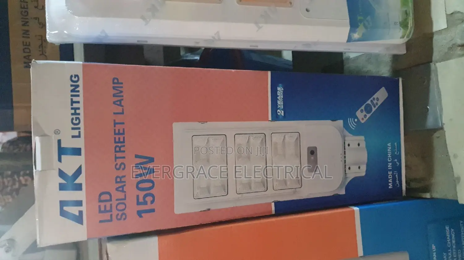 150W Akt Solar Street Light.