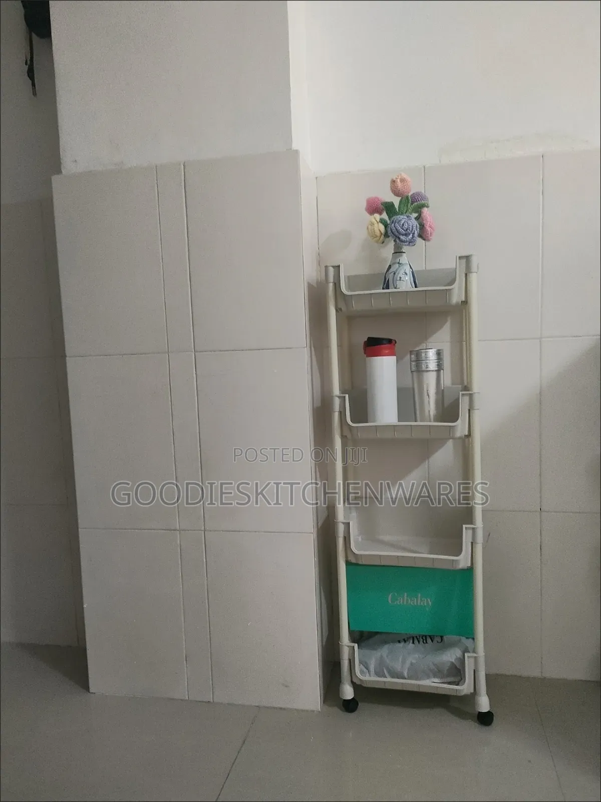 Four 4 Layers Storage Shelf / Trolley