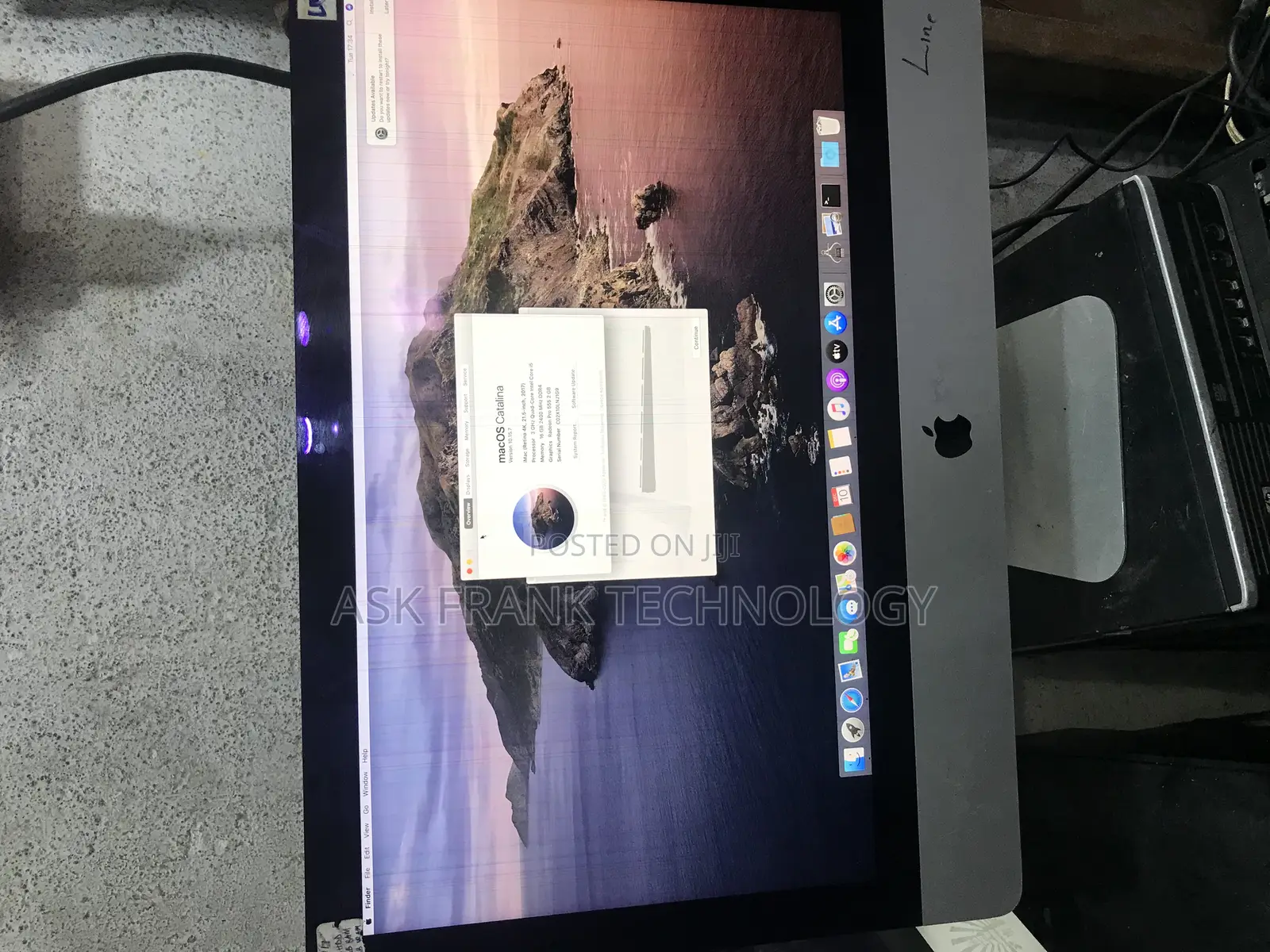 Desktop Computer Apple iMac 16GB Intel Core I5 HDD 1T