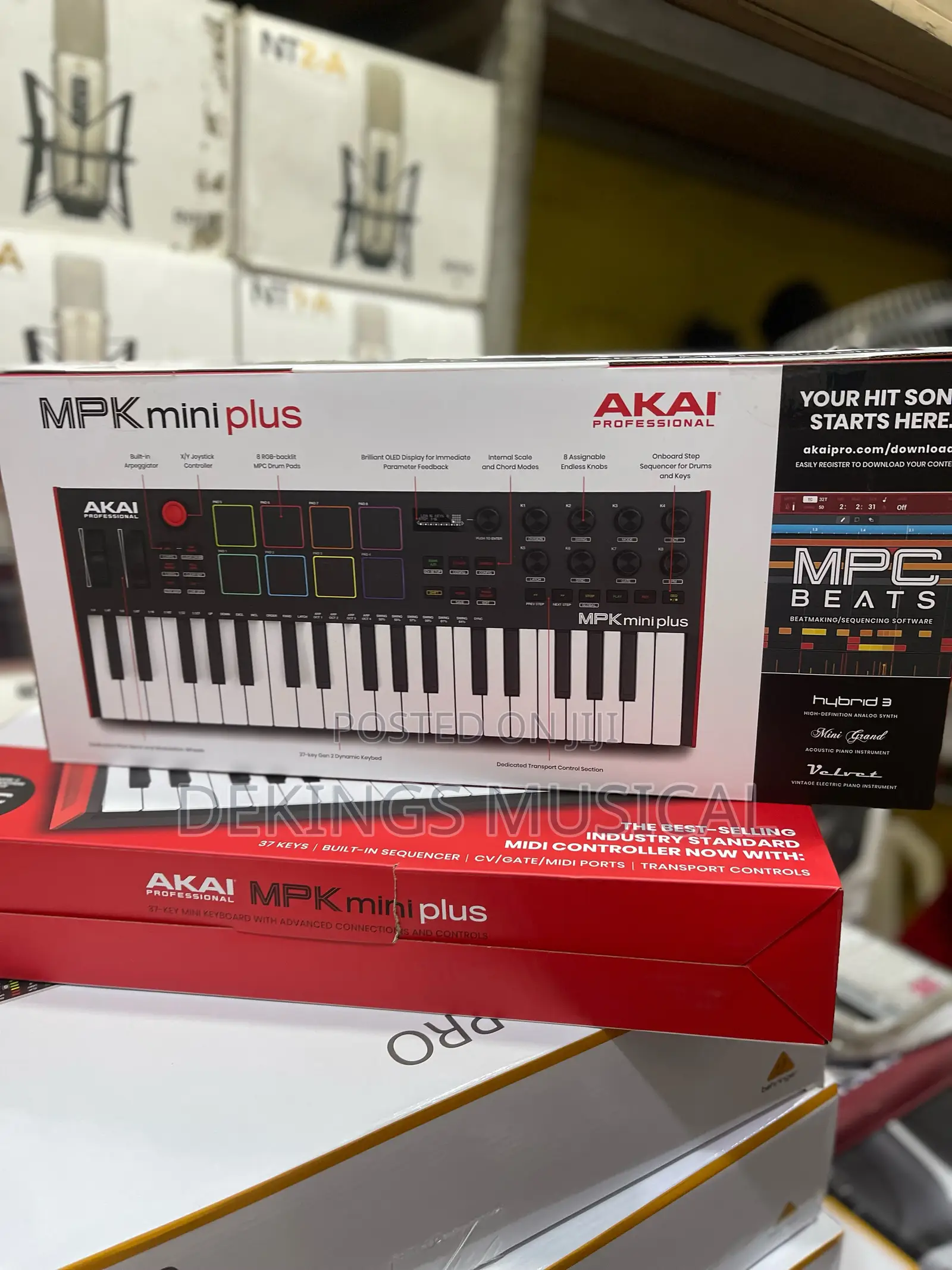 Akai MPK Mini Plus Usb Midi Keyboard Controller