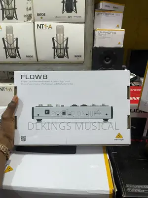 Behringer FLOW 8 8-Input Digital Mixer With Bluetooth
