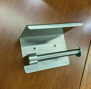 Photo - Sus304 Stainless Steel Tissue Holders With Phone Shelf.