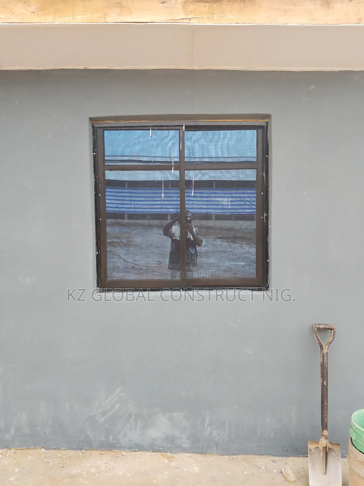 Aluminum Sliding Window With Permanent Back Net