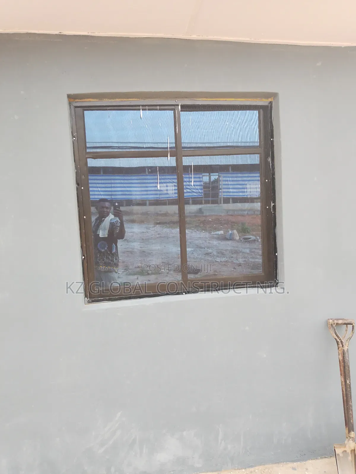 Aluminum Sliding Window With Permanent Back Net