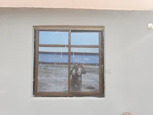 Aluminum Sliding Window With Permanent Back Net