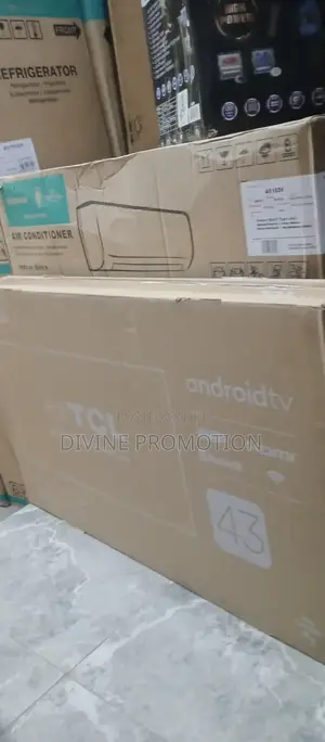 43" TCL Android Smart Tv Full Hd Black Color Clear Pictures