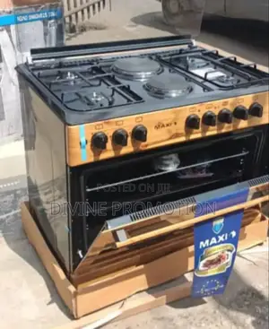 60*90cm Maxi Wooden Gas Cooker 4(Gas)+2(Electric )Burner