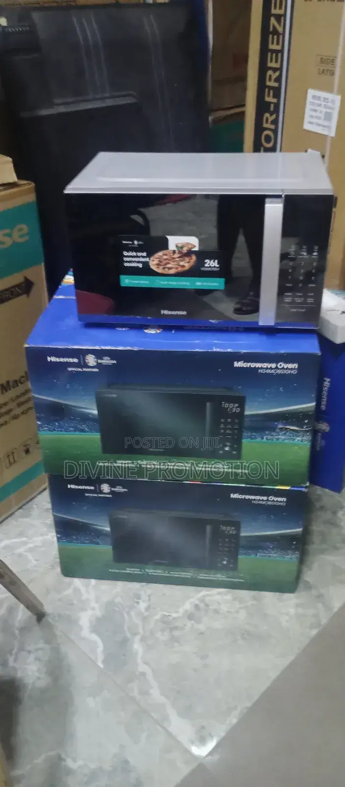 Hisense 26 Liters, Microwave, Mirror Face