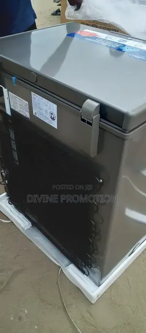 150 Liters Haier Thermocool Chest Freezer, Gray Color