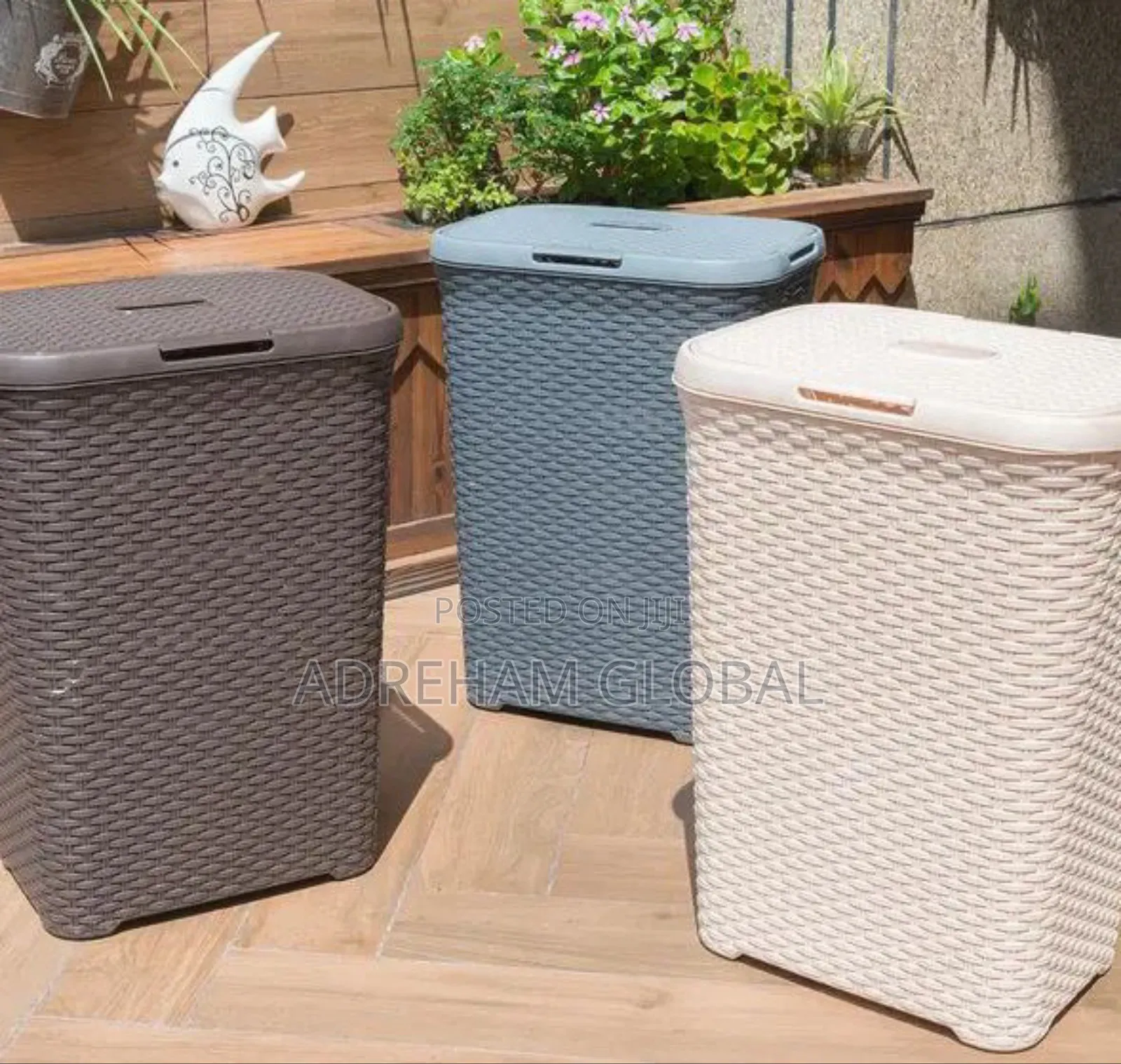 Laundry Basket With Cover