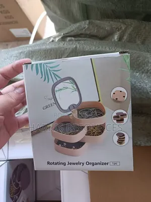 Jewellery Holder and Mini Mirror 5 in 1