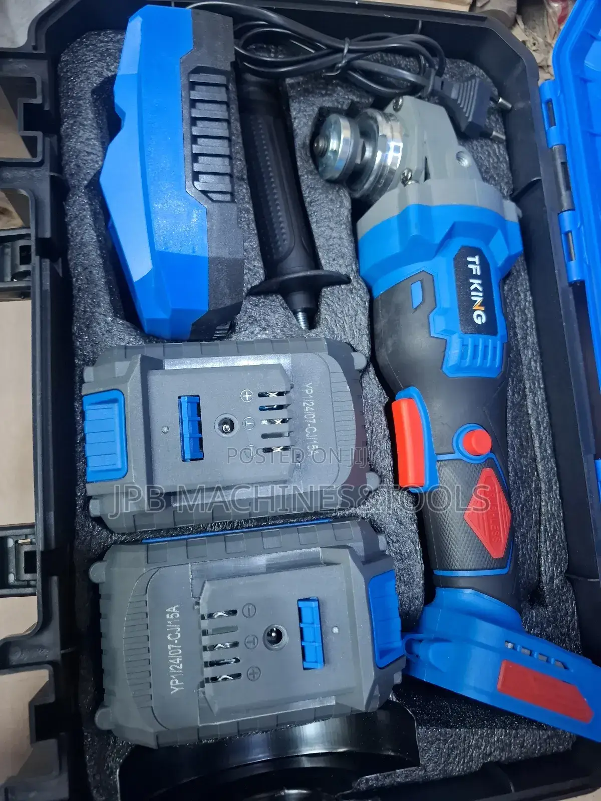4inch Cordless Angle Grinder With Two Big Battery