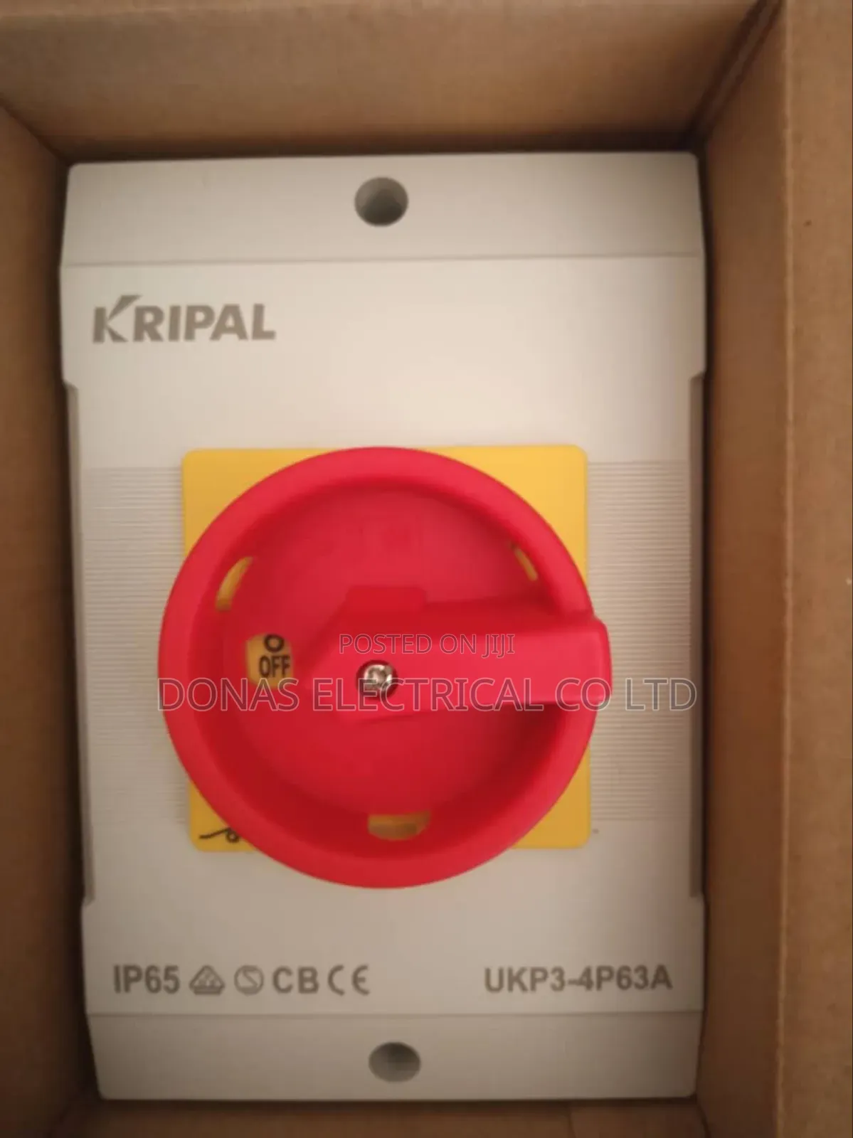 Isoletor Switch 63A of and On