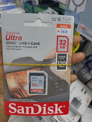 Original San Disk Ultra SDXC UHS-I Memory Card 32GB