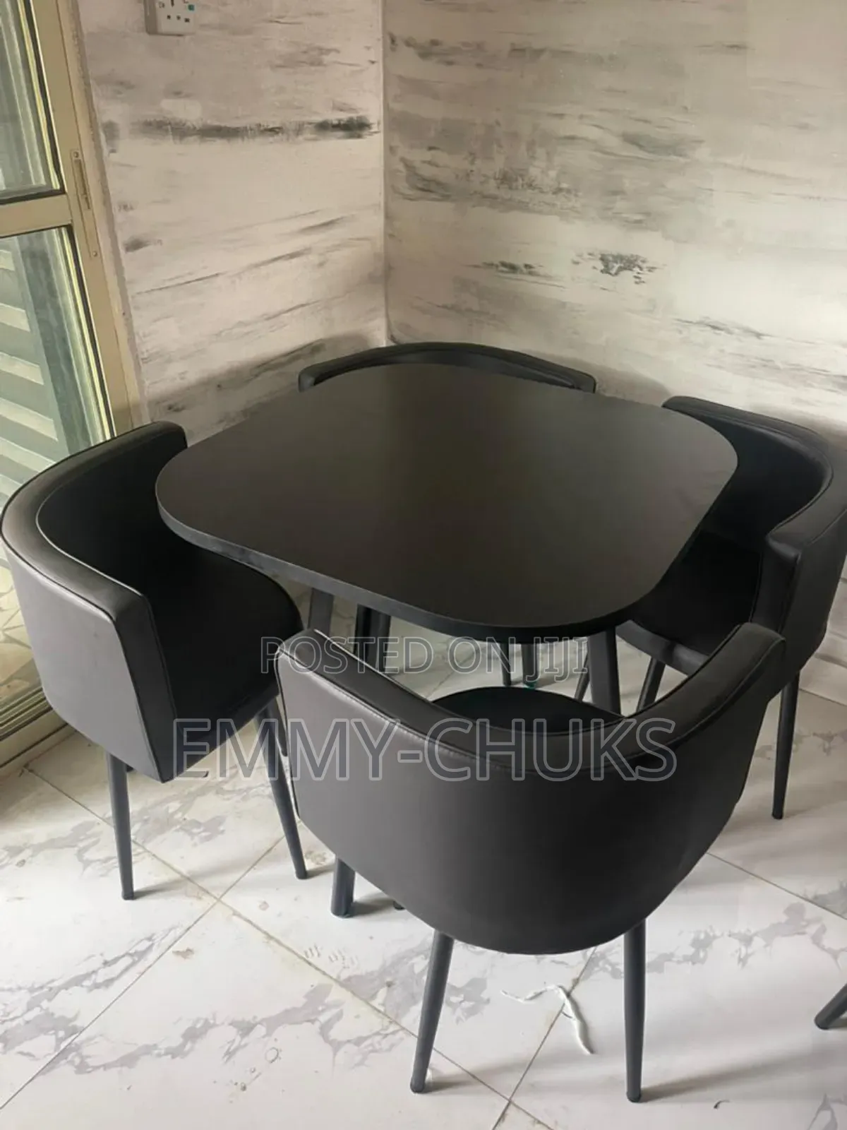 High Class Dining Table 4 Chairs
