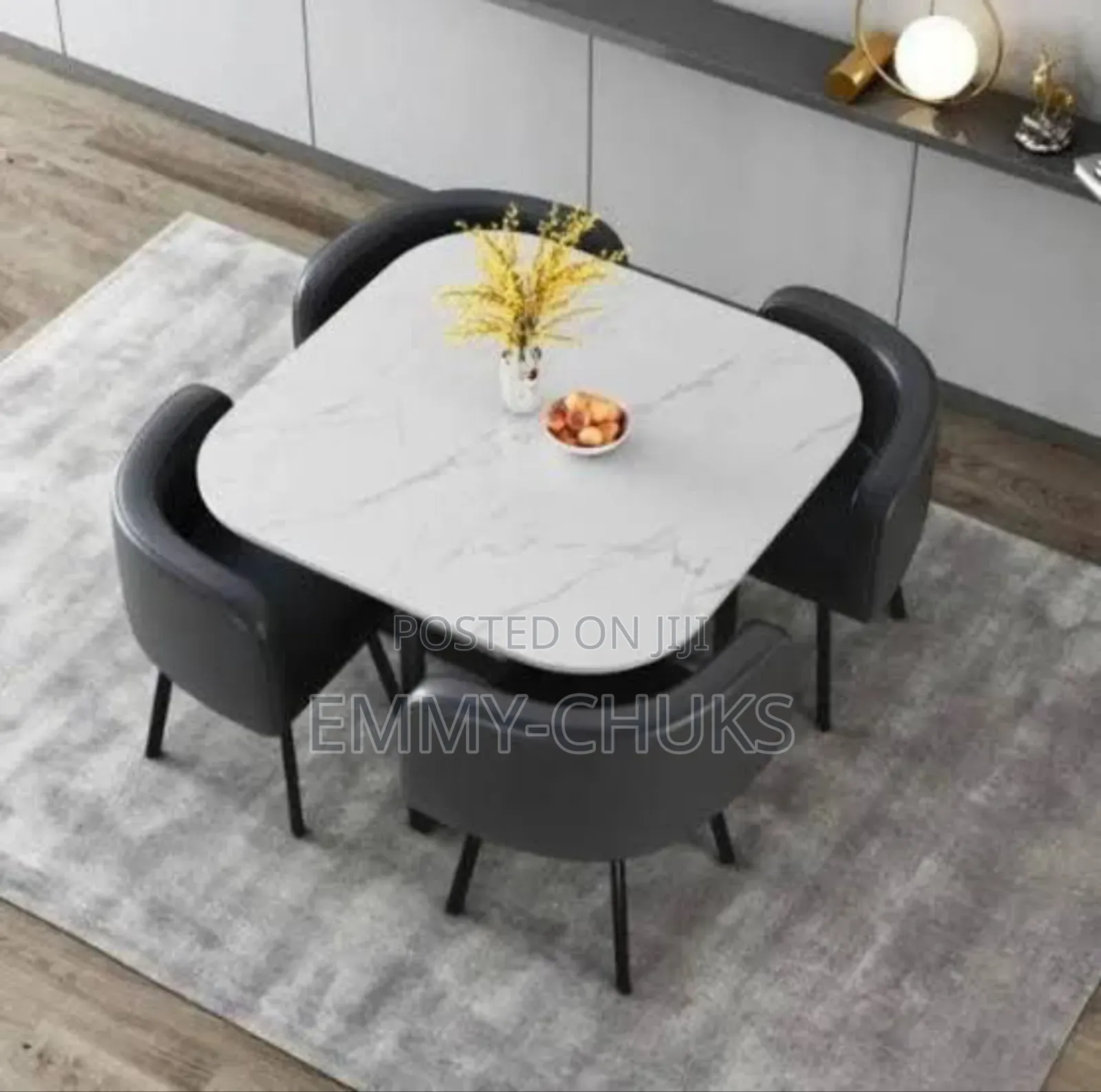 High Interior Dining Table 4 Seater