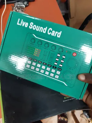 Professional Live Soundcard for Live Streaming