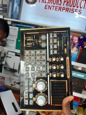 N8 Professional Live Soundcard With 2 Canon