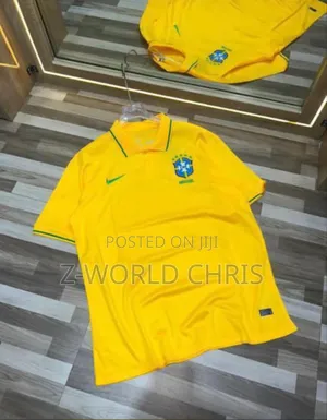 Brazil Official Pre - Match Yellow Jersey