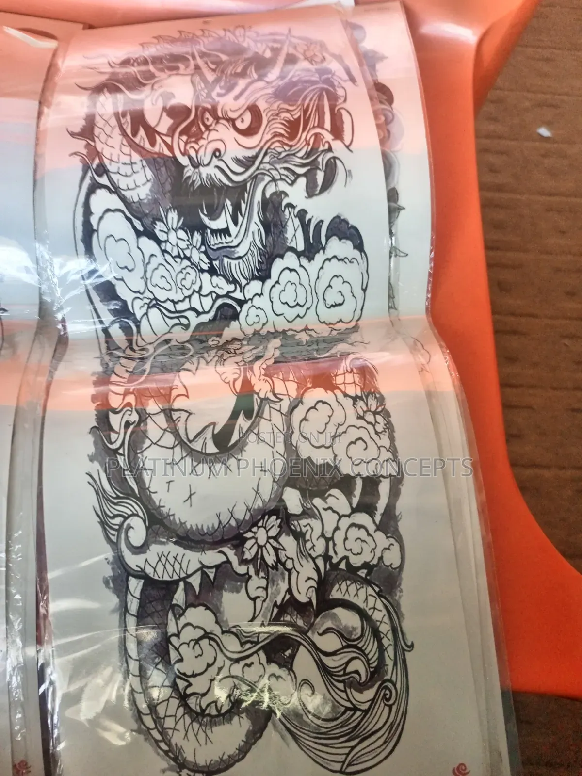 Temporary Tattoo Sticker (Longest)