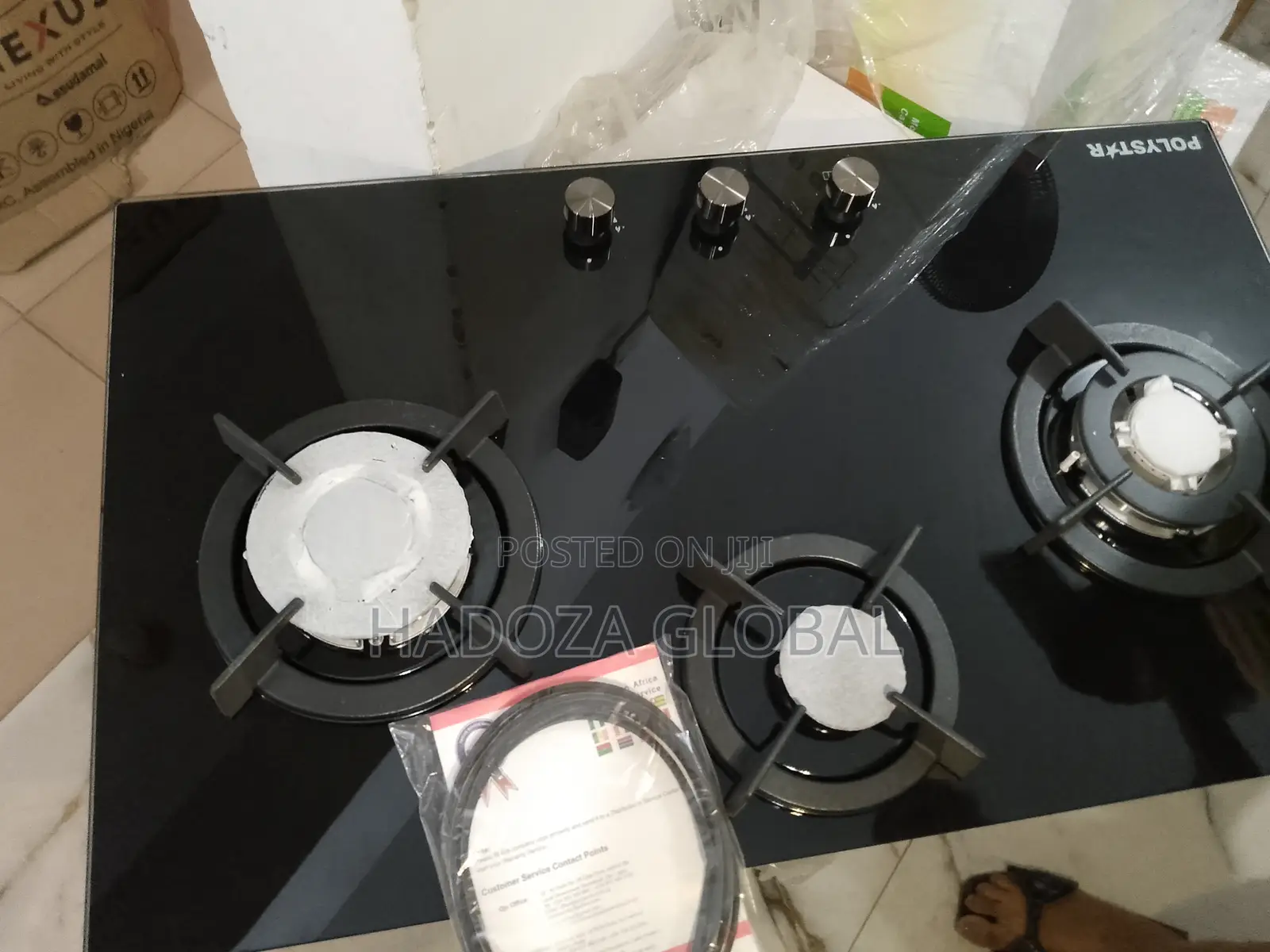 Newly-Produced Polystar 3burner Gas Hob