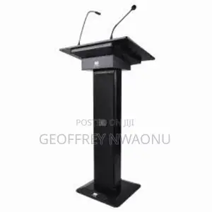 Rechargeable Lectern Podium With in-Built Recorder Memory
