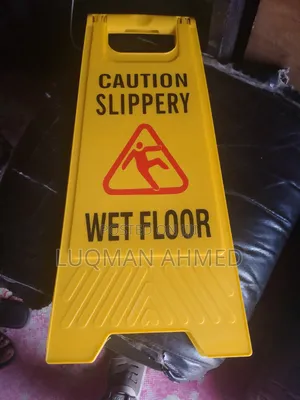 Caution Slippery Wet Floor