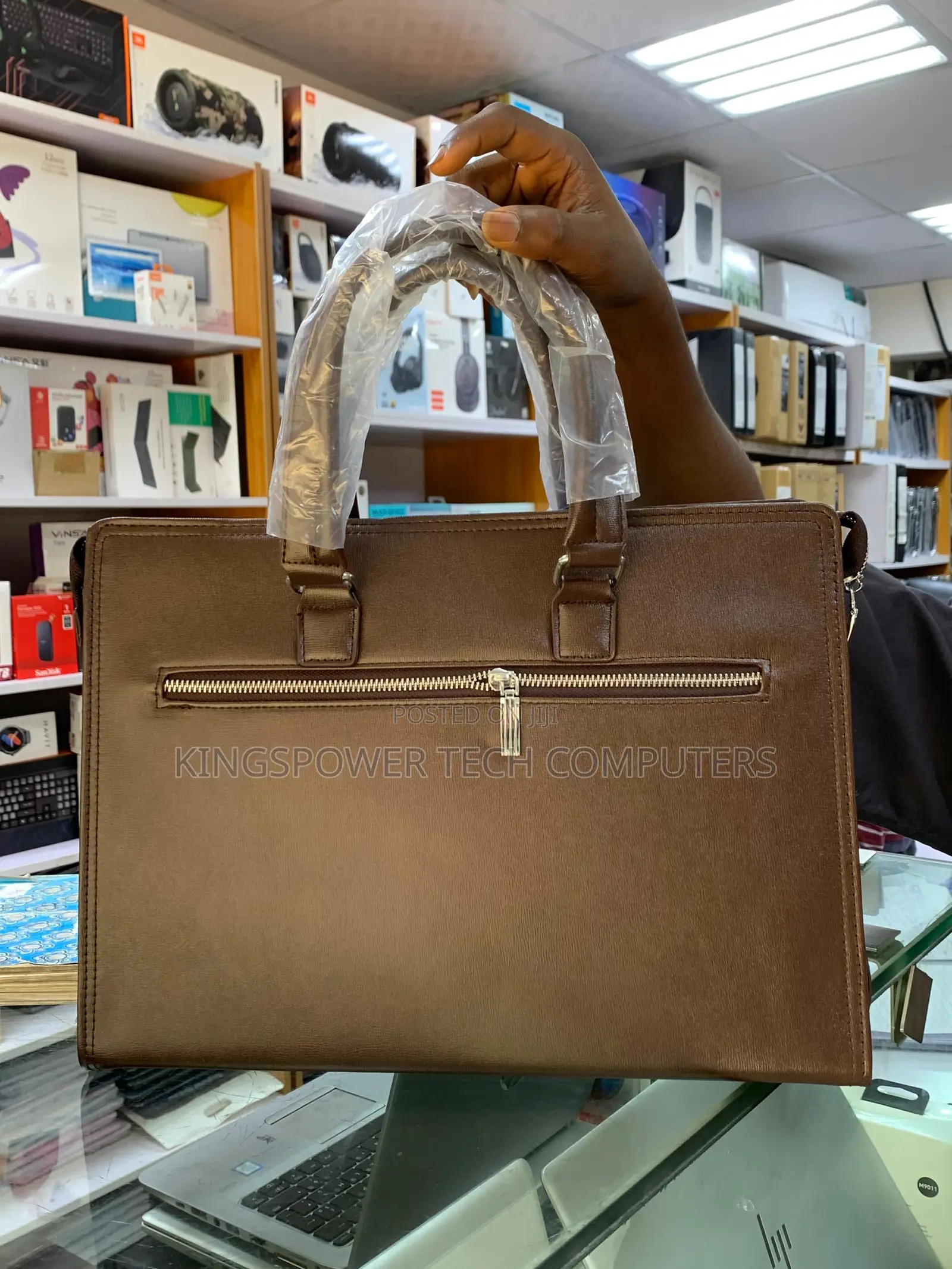Leather Laptop Bag