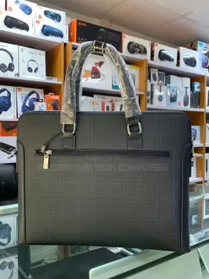 Slim Leather Laptop Bag