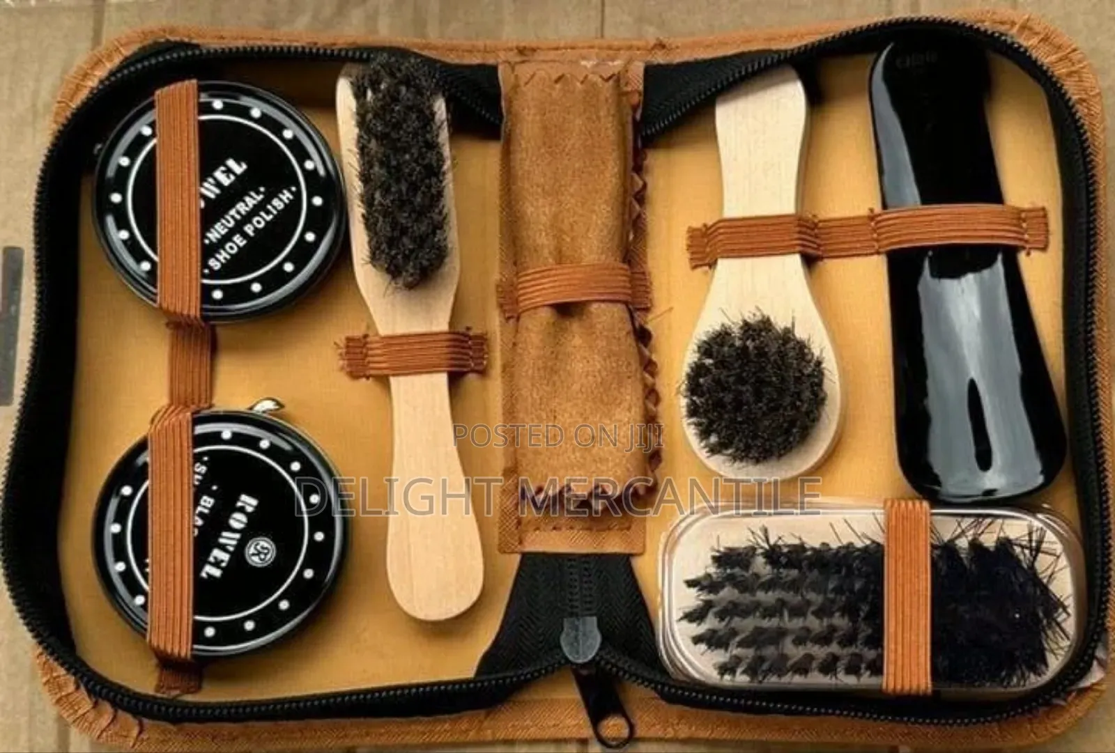 Shoe Polish and Brush Sets