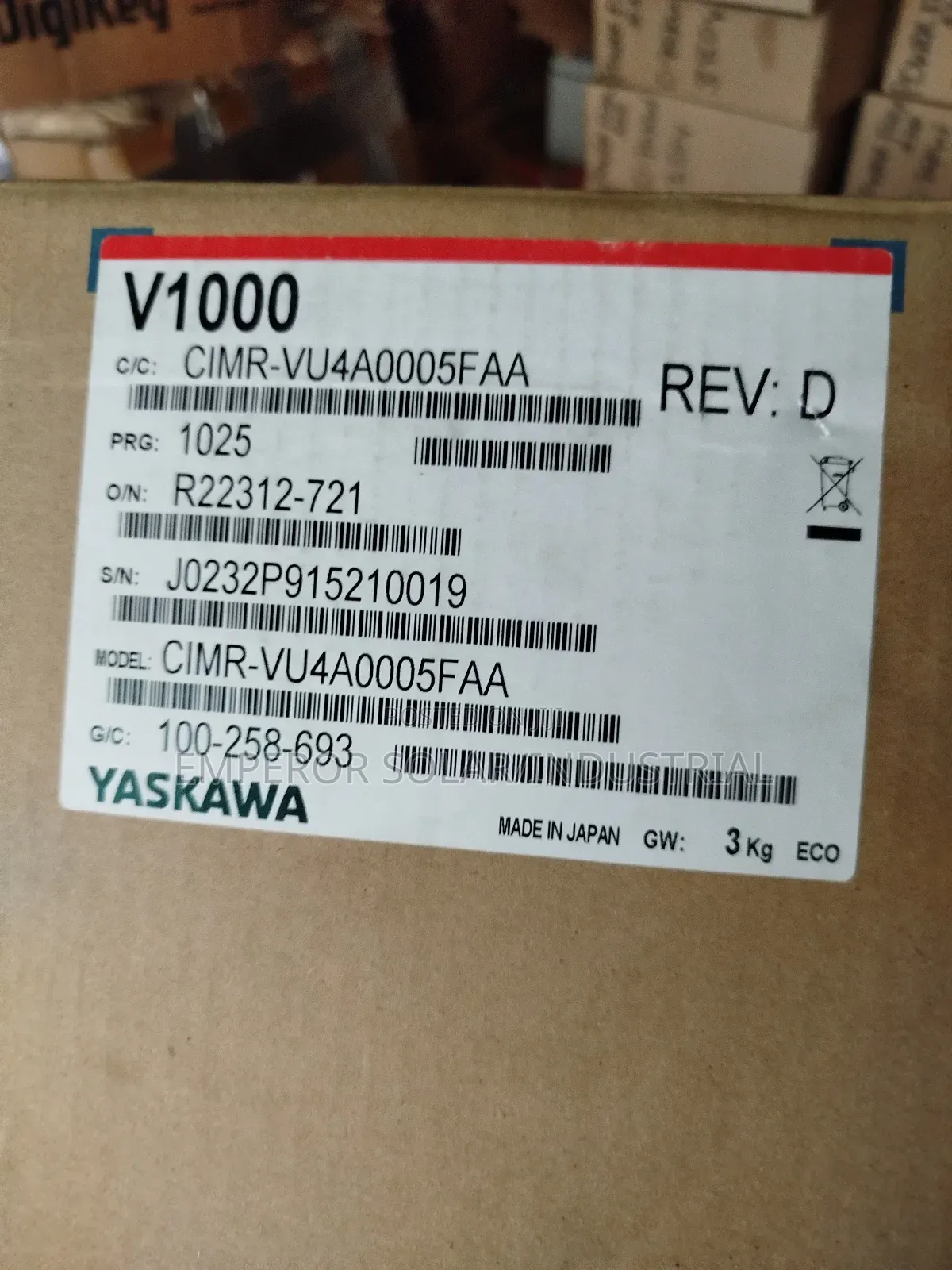VFD Motor Speed Drive