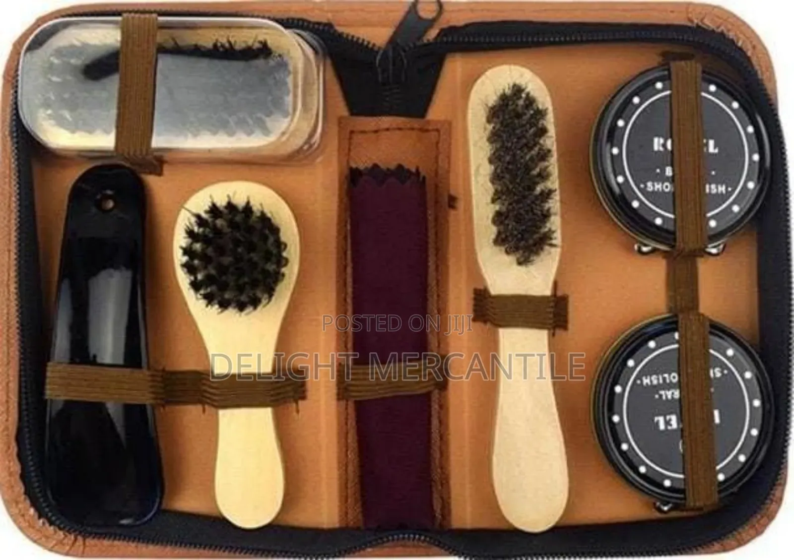 Shoe Polish Brush Set Gift Pack