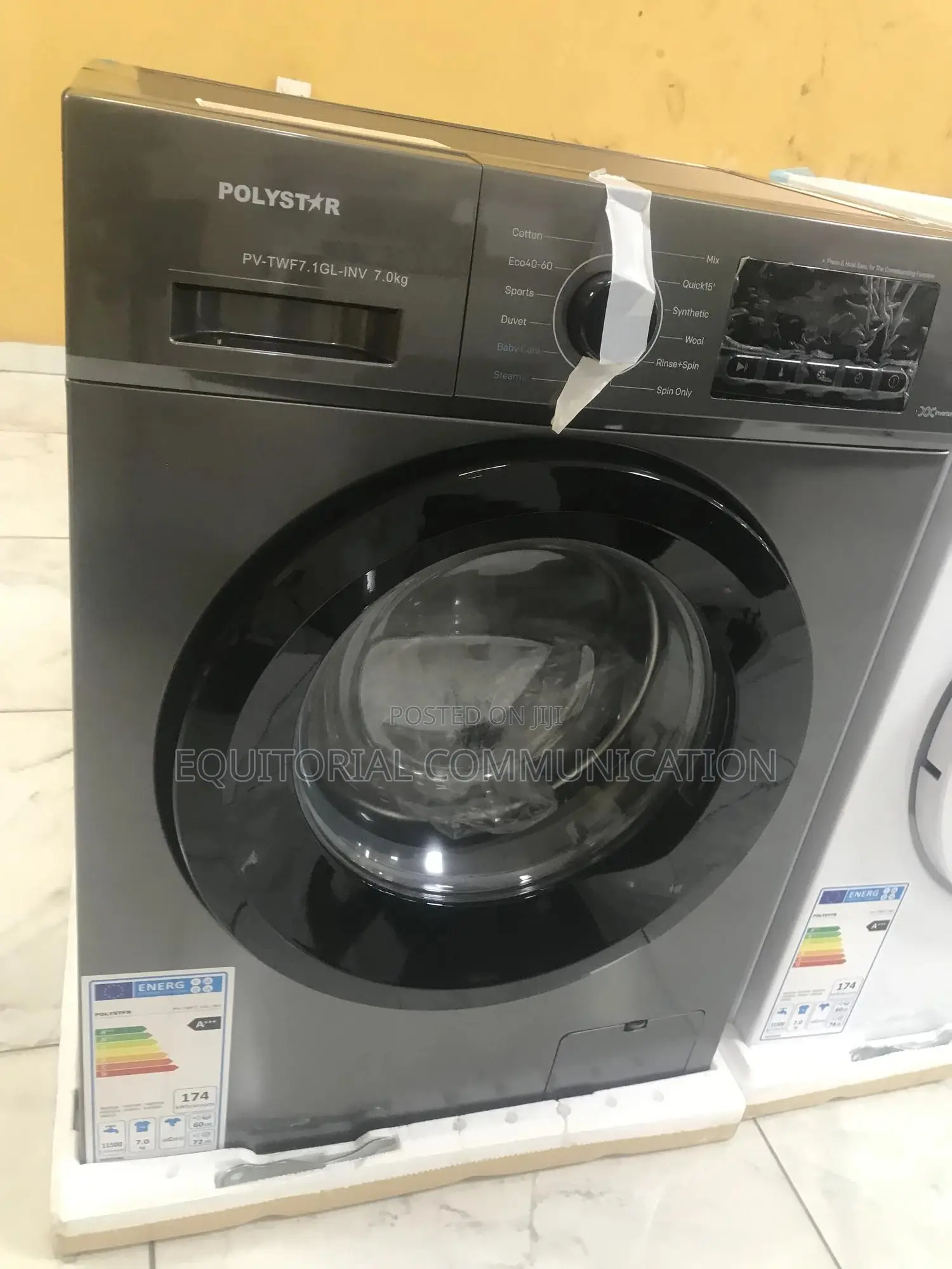 Polystar Front Load 6kg High Performance Washing Machine
