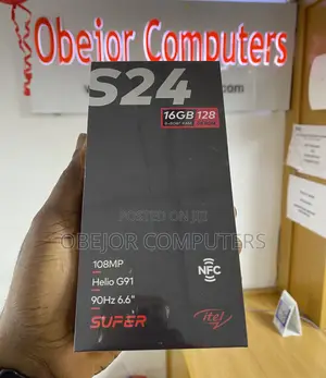 New Itel S24 128 GB