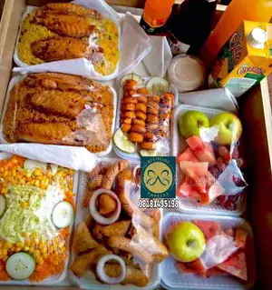 Food Trays and Birthday Surprise | Catering Services