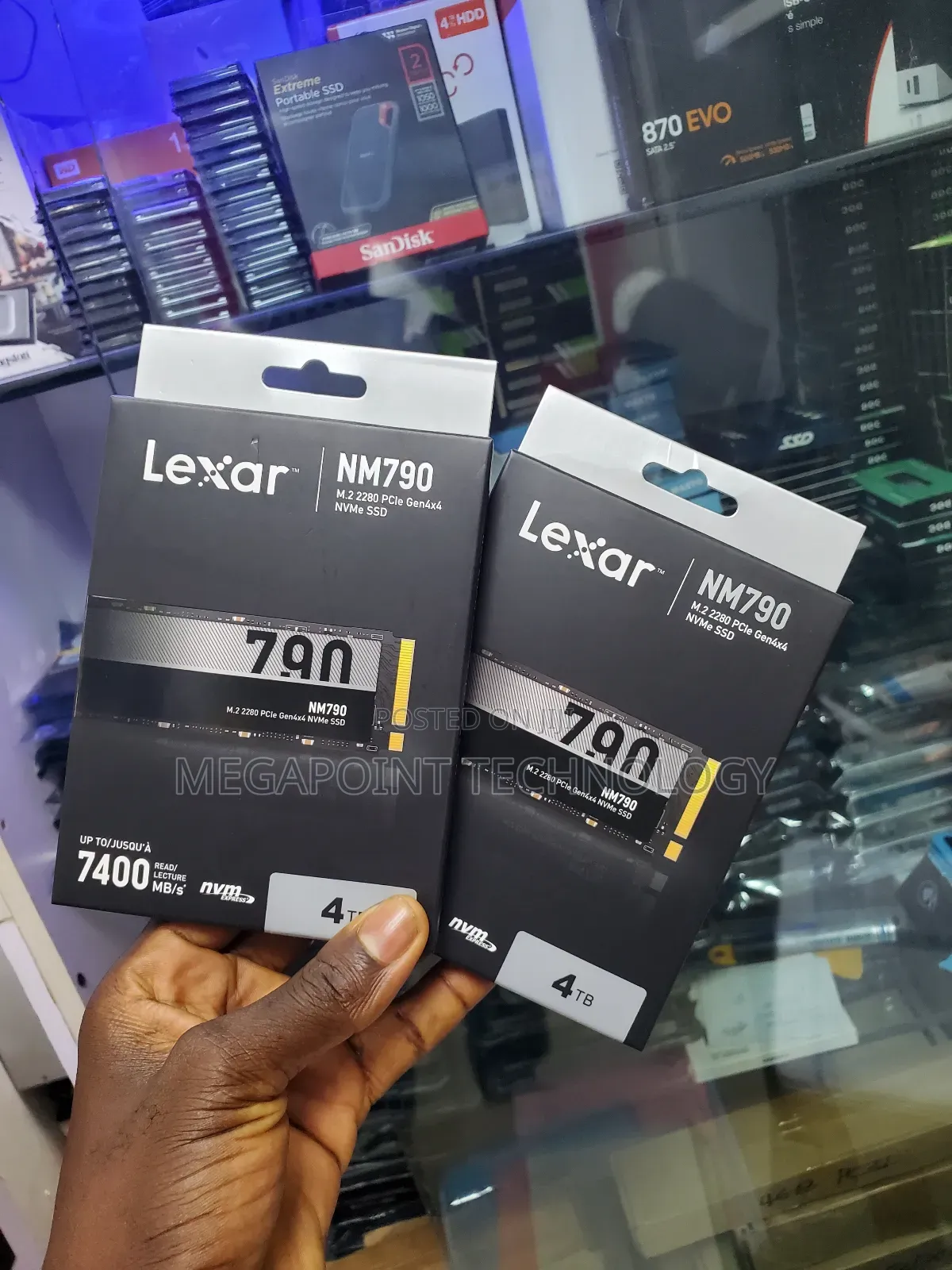 Lexar 4tb Nm790 Nvme SSD