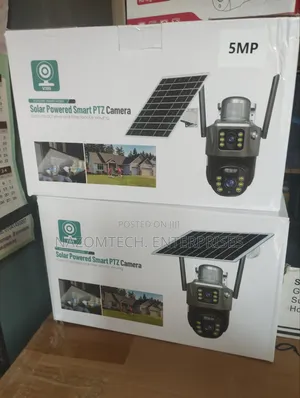Solar Powered Smart PTZ Camera